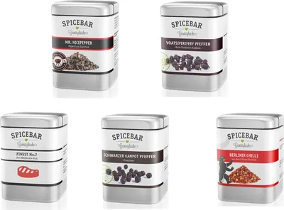 Produktbild von Spicebar Pfeffer, Chili für Grill- und Steakgewürz BBQ Premium MR. Nicepepper