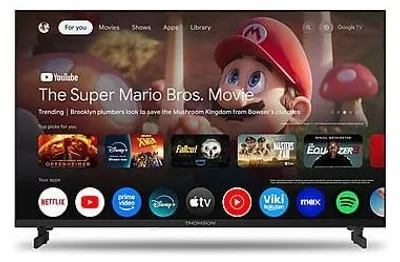 Image de Thomson Smart TV 32Hg2S15K 32" Google TV HD LED DVB-T2/S2 Mode Hôtel