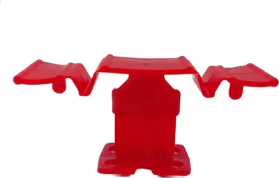Produktbild von 300 Stück Klick-Fliesen-Nivelliersystem 1 mm rot Fliesenstärke 9-12 mm