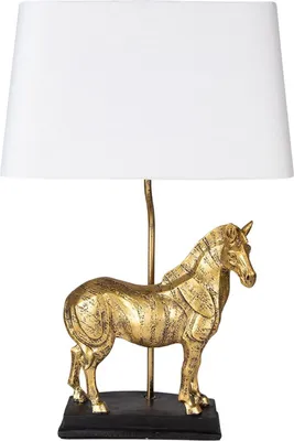 Zdjęcie produktu dla Clayre & Eef 5LMC0019 Lampa stołowa Zebra 35x18x55 cm E27-max 1x60W