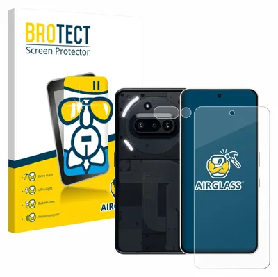 A product packaging for a screen protector, showing the packaging and the product itself.