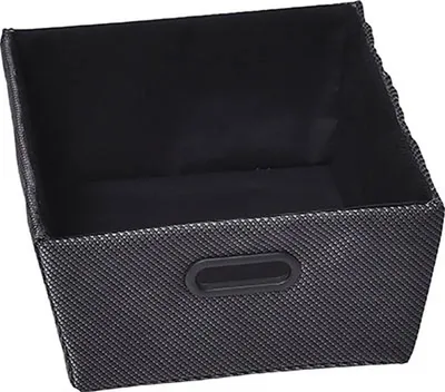 Produktbild von Ankleidekorb polyester h15xl32,5xp40cm - schwarz - Tendance