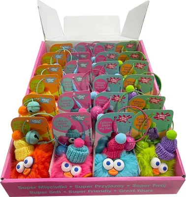Image de CHLAPU Set de porte-clés, mélange de couleurs, 24 pièces