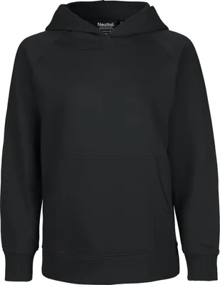 Produktbild von Neutral - Fairtrade - Kids Hoodie - Black - 140