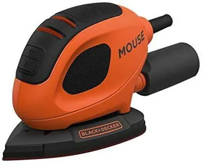 BLACK+DECKER Exzenterschleifer BEW230K 55W Mouse mit Koffer