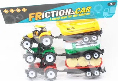 Obrázek produktu pro Traktor s přívěsem 3ks/bal 6693-20 06034