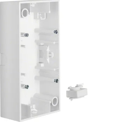 Produktbild von BER S1 AP Gehäuse 10429909 2fach polarweiss matt