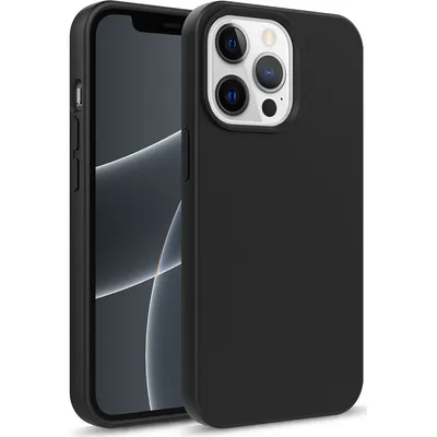 Produktbild von Mobigear  iPhone 14 Pro Hülle Umweltfreundliches Backcover - Schwarz
