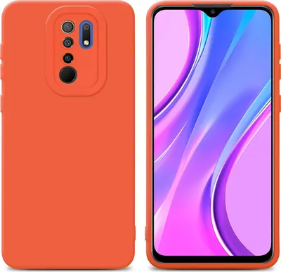 Obrázek produktu pro Cadorabo pouzdro pro Xiaomi RedMi 9 Protective Case in Orange TPU Silicone Case Cover