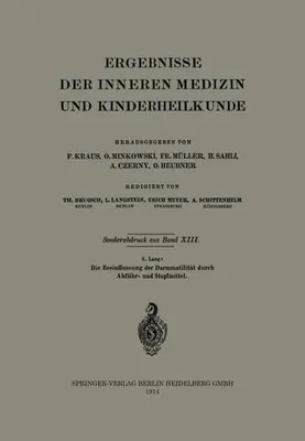 Zdjęcie produktu dla Die Beeinflussung der Darmmotilität durch Abführ- und Stopfmittel