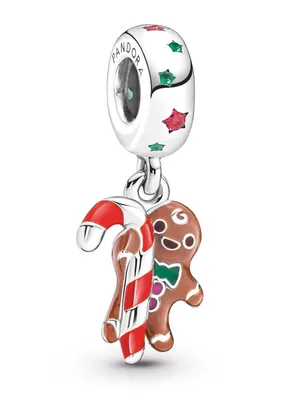 Produktbild von Pandora Lebkuchenmann Charm-Anhänger 799637C01 Anhänger