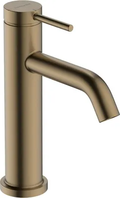 Produktbild von Einhebel-Waschtischmischer Tecturis S ComfortZone 110 Zugst. CoolStart bru bro brushed bronze