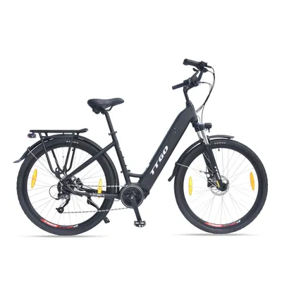Productafbeelding van TTGO ZZ-28ST elektrische fiets - 250W Motor 36V20AH Batterij 28 inch Banden Schijfremmen - Zwart