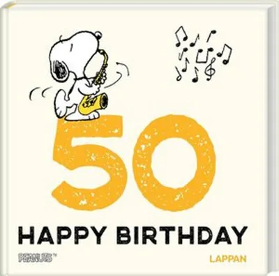 Produktbild von Peanuts Geschenkbuch: Happy Birthday zum 50. Geburtstag