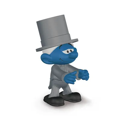 Produktbild von schleich Bräutigam Schlumpf, 3 Jahr(e), The Smurfs, Blau, Kunststoff