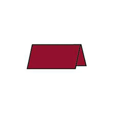 Produktbild von Tischkarten Paperado 100 x 100 Rosso