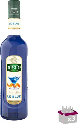 Image de Lot 3 - Teisseire - Sirop bleu - 70cl