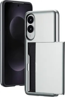 Obrázok produktu pre imoshion Zadný kryt s držiakom kariet pre Samsung Galaxy S25 Edge - sivý