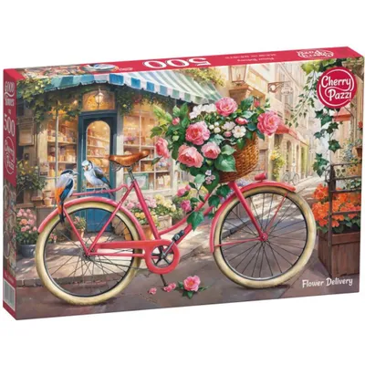 Produktbild von CHERRY PAZZI Blumenlieferung Puzzle 500 Teile