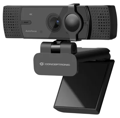 Produktbild von Conceptronic AMDIS08B 4K-UltraHD Weitwinkel-Webcam