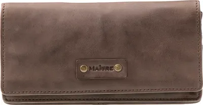 Produktbild von Maitre Steinbach 4060001790 Immine Purse Lh14F Leder Geldbörse Vintagelook 702 dark brown