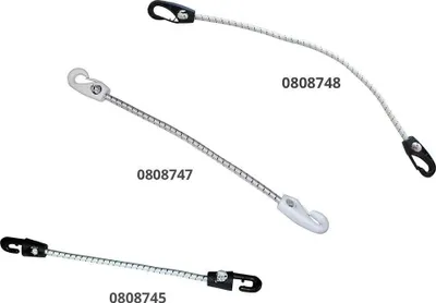 Immagine prodotto di Moschettone elastico Oem Marine Argento 30 cm Argento 30 cm