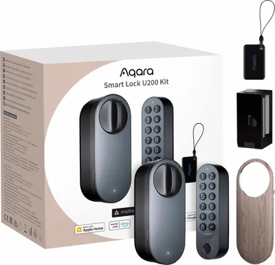 Image de Serrure intelligente Aqara EL-D02D-B Serrure de porte intelligente