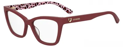 Zdjęcie produktu dla Okulary damskie Moschino Love MOL690, kolor czerwony, rozmiar 55/16/132