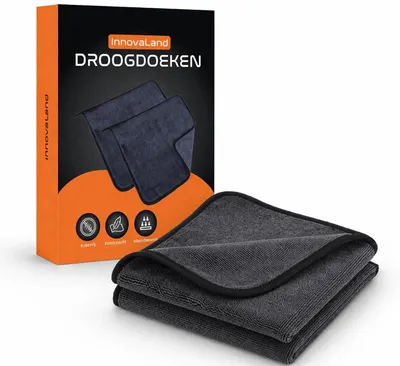 Productafbeelding van Droogdoek Set Van 2 Stuks - 60x40CM - Streeploos - Sneldrogend