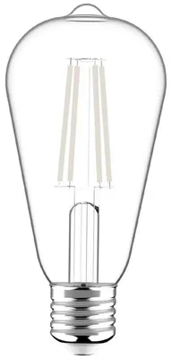 Zdjęcie produktu dla Avide AWLFST64WW-8.5W, 8,5 W, 75 W, E27, 1055 lm, 15000 h, Ciepłe białe