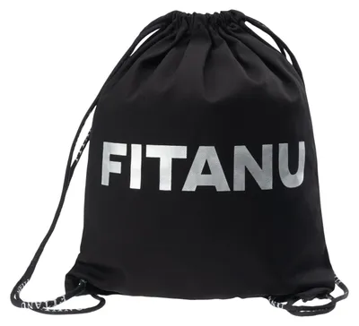 Productafbeelding van Fitanu - "Stepstow" sporttas, logo IG6045 (één maat) (zwart/zilver)