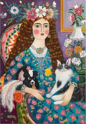 Image de Alipson Puzzle La dame aux animaux - 1000 pièces