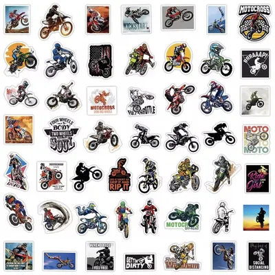 Produktbild von CHPN – Aufkleber – gemischte Aufkleber – Motorrad-Aufkleber – verschiedene Motorrad-Aufkleber – Aufkleber – 50 Stück – Mix – Geschenk – Laptop-Aufkleber – Motorrad-Enthusiasten
