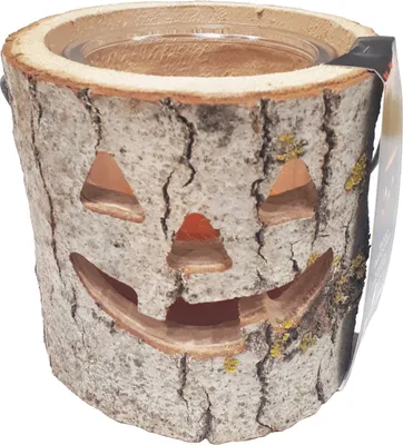 Produktbild von House of Rustic Holzlaterne Halloween Ø 18 x 15 cm