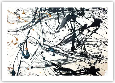Produktbild von Poster - Poster ohne Rahmen - Abstraktion modern - 70x50 cm - Wand Bild - Wanddeko - Wandbilder - Kunstposter - Wandposter - Bilder - Kunstdruck - Wanddekoration - Wandbild - P2XAA70x50-3442