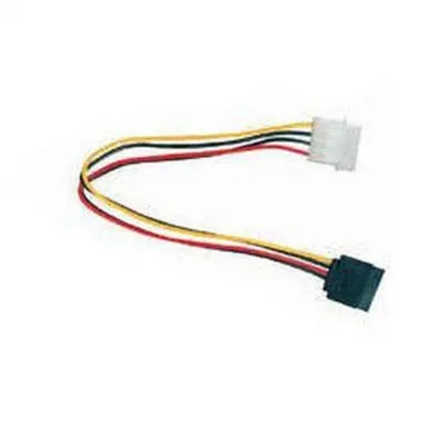 Produktbild von Gembird CC-SATA-PS, 0,15 m, SATA 15-Pin, Molex (4-pin), Männlich, Männlich, 10 g