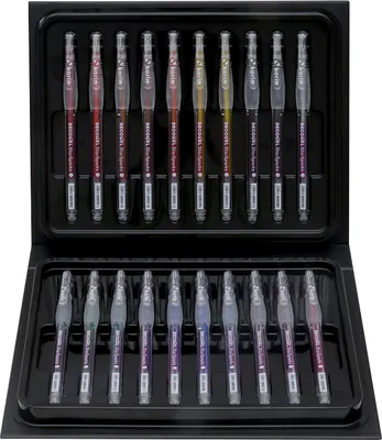 Produktbild von Karin Gelstift-Set Star Sparks 20 Stück - kreative Glitzer Gelschreiber