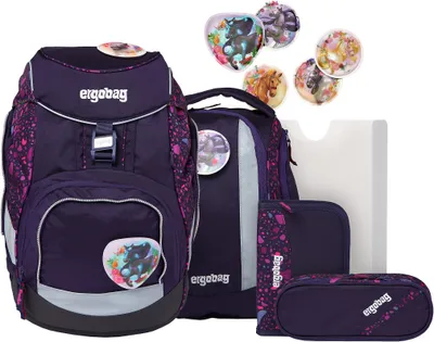 Produktbild von Ergobag Pack PferdeflüstBärer Set 6-teilig Schulrucksack ERG-SET-001-A03