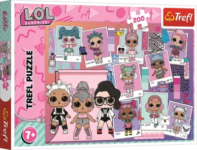 Immagine prodotto di Trefl Puzzle L.O.L., Kinderpuzzle, 200 Teile, 48 x 34 cm, 13288