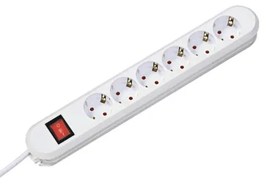 Produktbild von Bachmann 381.250K, 1.5 m, Weiß, Weiß, 3680 W, 16000 mA, Kunststoff