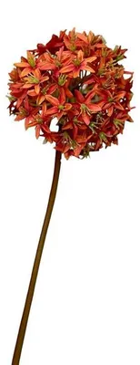 Produktbild von Kunstblume Allium-Kugel, 60 cm, orange