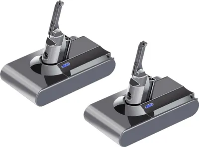 Produktbild von 2x Premium Li-Ion Akku 21,6V 4000mAh 86Wh für Dyson SV10, V8, V8 Absolute, V8 Absolute Cord-Free, V8 Animal, V8 Animal Exclusive, V8 Fluffy, V8 range