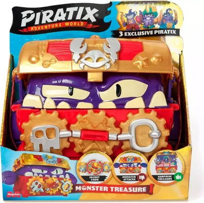 Zdjęcie produktu dla PIRATIX Monster Treasure Zestaw, figurka