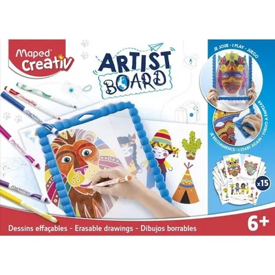 Produktbild von Maped Creativ Zeichenset ARTIST BOARD 28-teilig