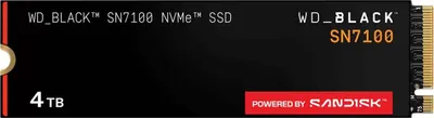 Produktbild von Western Digital SSD-Festplatte Black SN7100 4TB M.2 2280 PCIe
