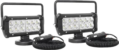 Zdjęcie produktu dla Lampa robocza, wodoodporna konstrukcja, wszechstronna kompatybilność, 2 reflektory 36 W