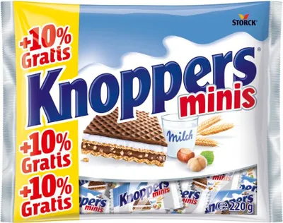 Immagine prodotto di Knoppers Minis 200g
