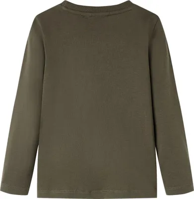 Produktbild von vidaXL Kinder-Langarmshirt Khaki 104