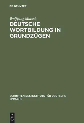 Produktbild von Deutsche Wortbildung in Grundzügen