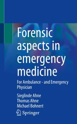 Obrázek produktu pro Forensic aspects in emergency medicine